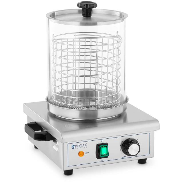 Hot Dog Steamer - 450 W - Royal Catering on Productcaster.