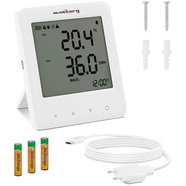 Contor de CO2 - incl. temperatura și umiditatea on Productcaster.