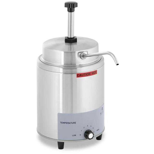 Distribuitor de sosuri - cu funcție de încălzire - 4,5 l - Royal Catering on Productcaster.