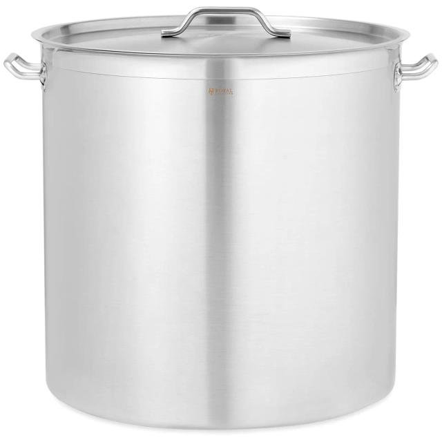 Pot de gătit cu inducție - 130 L - Royal Catering - {{Înălțimea vasului}} mm on Productcaster.