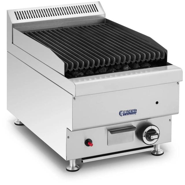 Grătar din piatră de lavă - 7200 W - 50 x 27 cm - 0 - 460 °C - Royal Catering on Productcaster.