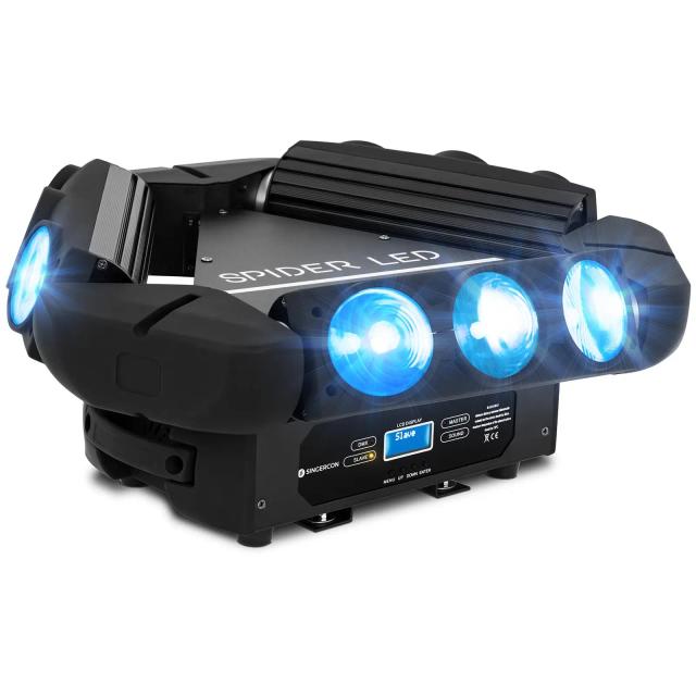 LED Spider Moving Head - 9 LED-uri - 100 W on Productcaster.