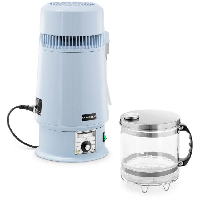 Distilator - Apă - 4 L - Temperatură reglabilă - Carafă din sticlă on Productcaster.