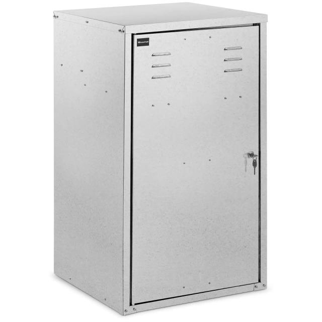 Saddle Locker - 60 x 60 x 107} cm - oțel (galvanizat) on Productcaster.