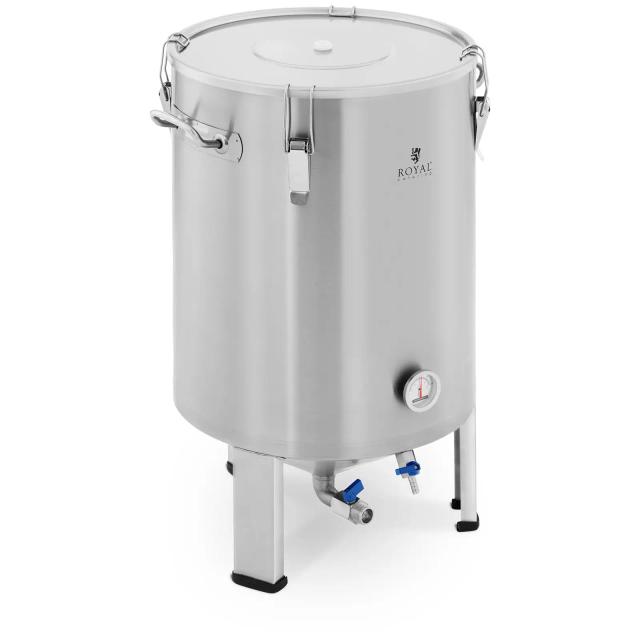 Recipient de fermentare - 60 L - 0 - 40 ° C - oțel inoxidabil on Productcaster.