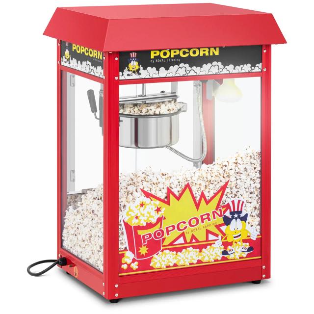 Mașină de popcorn - roșie on Productcaster.