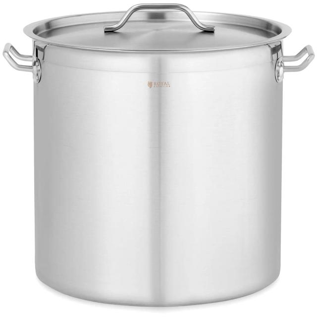 Pot de gătit cu inducție - 50 L - Royal Catering - {{Înălțimea vasului}} mm on Productcaster.