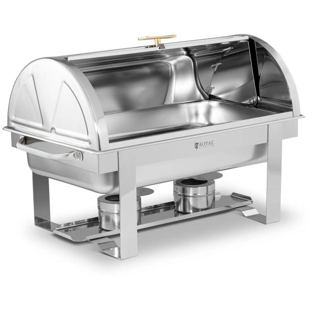 Chafing Dish - GN 1/1 - 9 L - {{numero_de_celule_de_combustibil_fuel_câteva_celule_de_combustibil_643}} cu mânere - Royal Catering on Productcaster.