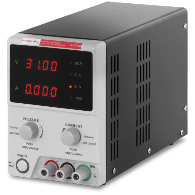 Alimentator de banc - 0-30 V, 0-5 A DC, 150 W - USB on Productcaster.