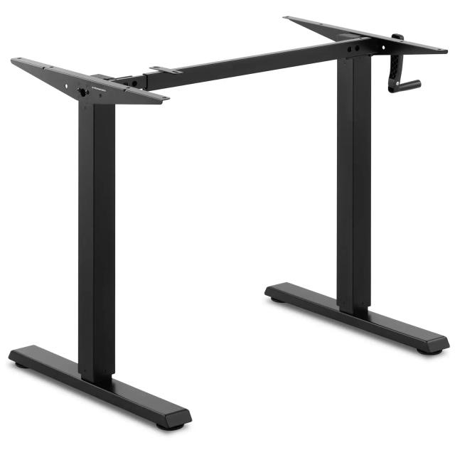 Cadru pentru birou Sit-Stand STAR_DESK_24 - manual - {{încărcare_maximă_t_2236}} kg - negru on Productcaster.