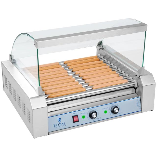 Hot Dog Gril - 11 role - oțel inoxidabil on Productcaster.