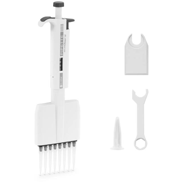 Pipetă multicanal - pentru 8 vârfuri - 0,05 - 0,3 ml on Productcaster.