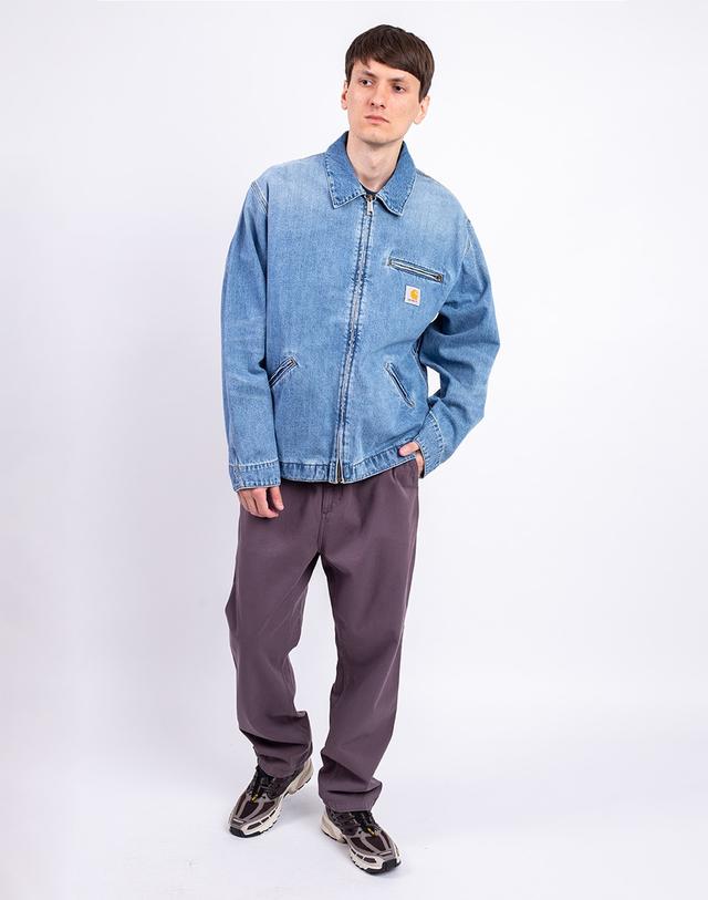 Carhartt WIP OG Detroit Jacket Blue burst washed S on Productcaster.