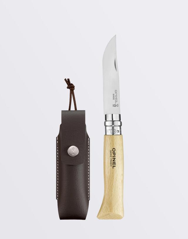 Opinel N°08 Inox + pouzdro on Productcaster.