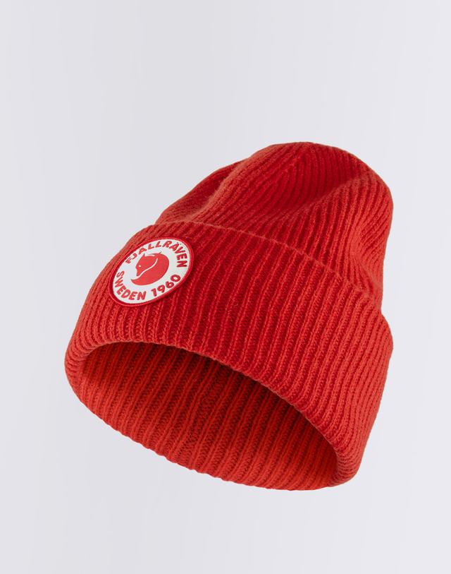 Fjällräven 1960 Logo Hat 334 True Red on Productcaster.