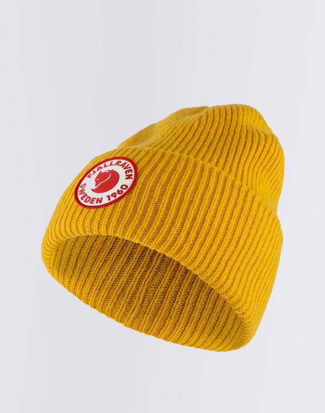 Fjällräven 1960 Logo Hat 161 Mustard Yellow on Productcaster.