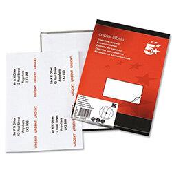 4 Labels per Sheet Copier 105x149mm 400 Labels 5 Star on Productcaster.