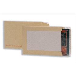 C4 Hard Backed Envelopes Peel and Seal Manilla Pack 125 5 Star on Productcaster.