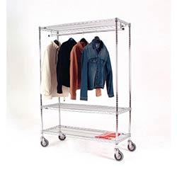 Garment Hanging Rail 1860M Mobile 366043 on Productcaster.