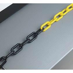 Plastic Chain 6mm Black/Yellow Chain Barrier System 360075 on Productcaster.