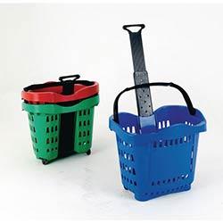 Giant Shopping Baskets Trolleys Green on Productcaster.