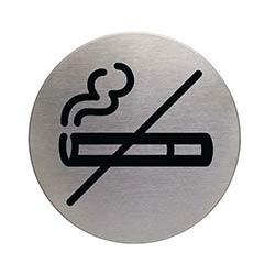 Stainless Steel Information Sign No Smoking on Productcaster.