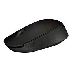 Logitech B170 Mouse Optical Wireless Black Radio Frequency USB 2.0 1000 dpi Scroll Wheel on Productcaster.