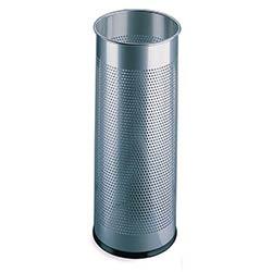 Umbrella Stand / Waste Bin Silver on Productcaster.