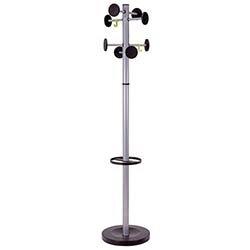 Classic Coat And Umbrella Stand Silver on Productcaster.