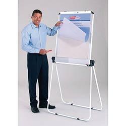 Ultimate Double-Sided Flipchart Easel And Whiteboard White on Productcaster.