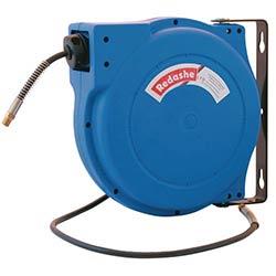 Retracta Polypropylene Spring Rewind Hose Reel Length 10 Metres 1/4in Outlet L6m Dia 6mm Reinforced PVC on Productcaster.