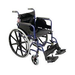 Self-Propelled Wheelchair Blue on Productcaster.