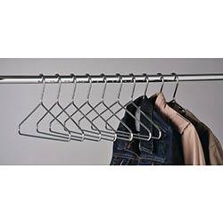 Heavy Duty Chrome Hangers Pack of 100 on Productcaster.