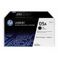 HP 05A - 2-pack - black - original - LaserJet - toner cartridge (CE505D) - for LaserJet P2033, P2035, P2036, P2037, P2054, P2055, P2056, P2057 on Productcaster.