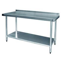 Stainless Steel Top Preparation Table With 60mm Upstand HxWxL mm: 900x600x1500 on Productcaster.