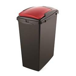 Lift Up Lid For 40L Recycling Bin - Red on Productcaster.