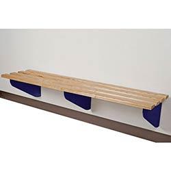 Classic Aero Bench 2000x450mm 3 Brackets Blue on Productcaster.