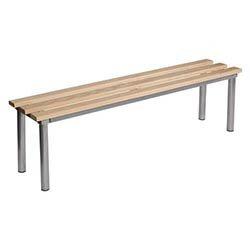 Club Mezzo Freestanding Bench Silver 3000 Widex325mm Deep on Productcaster.