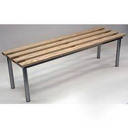 Club Mezzo Deep Freestanding Bench Silver 1000mm Widex450 Deep on Productcaster.