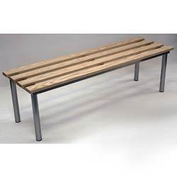 Club Mezzo Deep Freestanding Bench Red 3000mm Widex450 Deep on Productcaster.