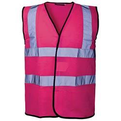 Hi Vis Vest Pink Small on Productcaster.