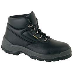 Smooth Leather S3 Uniform Safety Boot Size 9 With Speed Lacing. Dual Density Pu Outsole Breathable Liner on Productcaster.