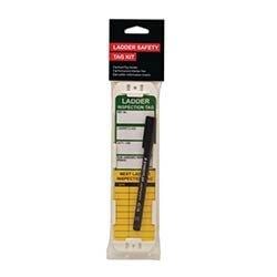 Ladder Tag Kit Single (1 Asset Tag Holder 2 Inserts & 1 Pen) on Productcaster.