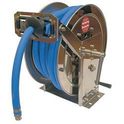 Manual Rewind Stainless Steel Hose Reel 20mx19mm on Productcaster.