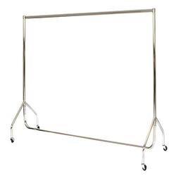 Chrome Heavy Duty Clothes Rail 6Ft Long X 5Ft High on Productcaster.