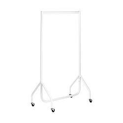 White Heavy Duty Clothes Rail 5Ft Longx5Ft High on Productcaster.