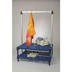 Double Bench With Hooks Blue 36 Hooks Length 2000mm on Productcaster.