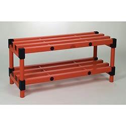 Bench Double Red 1000mm Length on Productcaster.