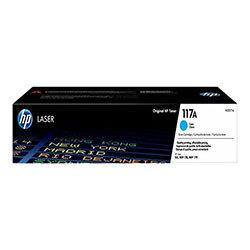 HP 117A Cyan Original Toner Cartridge (W2071A) for Color Laser 150a, 150nw, MFP 178nw, MFP 178nwg, MFP 179fnw on Productcaster.