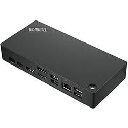 Lenovo 40AY0090IT notebook dock/port replicator Wired USB 3.2 Gen 1 (3.1 Gen 1) Type-C Black on Productcaster.